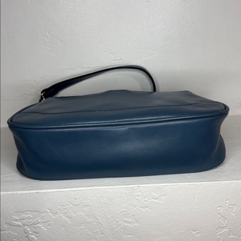 Patricia Nash Nova blue leather shoulder bag - Picture 6 of 16